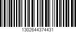 Código de barras (EAN, GTIN, SKU, ISBN): '1302644374431'