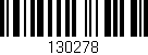Código de barras (EAN, GTIN, SKU, ISBN): '130278'