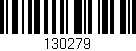 Código de barras (EAN, GTIN, SKU, ISBN): '130279'