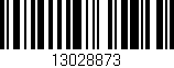 Código de barras (EAN, GTIN, SKU, ISBN): '13028873'