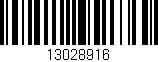 Código de barras (EAN, GTIN, SKU, ISBN): '13028916'