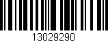 Código de barras (EAN, GTIN, SKU, ISBN): '13029290'