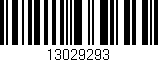 Código de barras (EAN, GTIN, SKU, ISBN): '13029293'