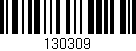 Código de barras (EAN, GTIN, SKU, ISBN): '130309'