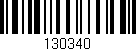 Código de barras (EAN, GTIN, SKU, ISBN): '130340'