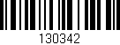 Código de barras (EAN, GTIN, SKU, ISBN): '130342'