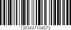 Código de barras (EAN, GTIN, SKU, ISBN): '1303447104973'