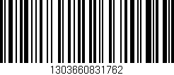 Código de barras (EAN, GTIN, SKU, ISBN): '1303660831762'