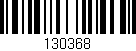 Código de barras (EAN, GTIN, SKU, ISBN): '130368'