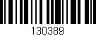Código de barras (EAN, GTIN, SKU, ISBN): '130389'