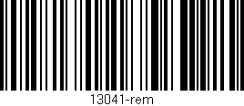 Código de barras (EAN, GTIN, SKU, ISBN): '13041-rem'