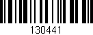 Código de barras (EAN, GTIN, SKU, ISBN): '130441'