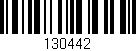 Código de barras (EAN, GTIN, SKU, ISBN): '130442'