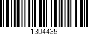 Código de barras (EAN, GTIN, SKU, ISBN): '1304439'