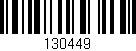 Código de barras (EAN, GTIN, SKU, ISBN): '130449'