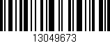 Código de barras (EAN, GTIN, SKU, ISBN): '13049673'