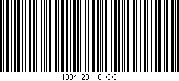 Código de barras (EAN, GTIN, SKU, ISBN): '1304_201_0_GG'