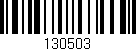 Código de barras (EAN, GTIN, SKU, ISBN): '130503'