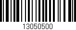 Código de barras (EAN, GTIN, SKU, ISBN): '13050500'