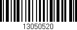 Código de barras (EAN, GTIN, SKU, ISBN): '13050520'