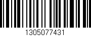 Código de barras (EAN, GTIN, SKU, ISBN): '1305077431'