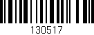 Código de barras (EAN, GTIN, SKU, ISBN): '130517'