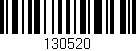 Código de barras (EAN, GTIN, SKU, ISBN): '130520'