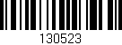 Código de barras (EAN, GTIN, SKU, ISBN): '130523'