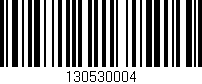Código de barras (EAN, GTIN, SKU, ISBN): '130530004'
