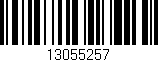 Código de barras (EAN, GTIN, SKU, ISBN): '13055257'