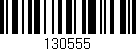 Código de barras (EAN, GTIN, SKU, ISBN): '130555'