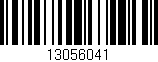 Código de barras (EAN, GTIN, SKU, ISBN): '13056041'
