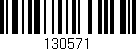 Código de barras (EAN, GTIN, SKU, ISBN): '130571'