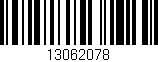 Código de barras (EAN, GTIN, SKU, ISBN): '13062078'