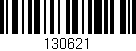 Código de barras (EAN, GTIN, SKU, ISBN): '130621'