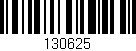 Código de barras (EAN, GTIN, SKU, ISBN): '130625'