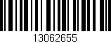 Código de barras (EAN, GTIN, SKU, ISBN): '13062655'