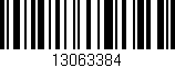 Código de barras (EAN, GTIN, SKU, ISBN): '13063384'