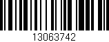 Código de barras (EAN, GTIN, SKU, ISBN): '13063742'