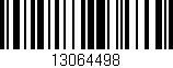 Código de barras (EAN, GTIN, SKU, ISBN): '13064498'