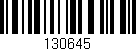 Código de barras (EAN, GTIN, SKU, ISBN): '130645'