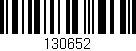 Código de barras (EAN, GTIN, SKU, ISBN): '130652'