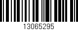 Código de barras (EAN, GTIN, SKU, ISBN): '13065295'