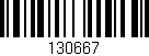 Código de barras (EAN, GTIN, SKU, ISBN): '130667'
