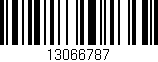 Código de barras (EAN, GTIN, SKU, ISBN): '13066787'