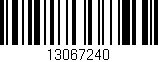Código de barras (EAN, GTIN, SKU, ISBN): '13067240'