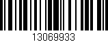 Código de barras (EAN, GTIN, SKU, ISBN): '13069933'