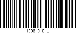 Código de barras (EAN, GTIN, SKU, ISBN): '1306_0_0_U'