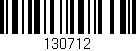Código de barras (EAN, GTIN, SKU, ISBN): '130712'