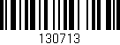 Código de barras (EAN, GTIN, SKU, ISBN): '130713'